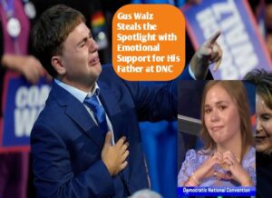 Gus Walz Steals the Spotlight with Emotional Support for His Father at DNC