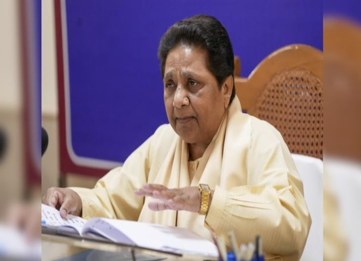 The News House Mayawati Commends BJP, Questions Congress's Credibility; Recalls 1995 SP Incident