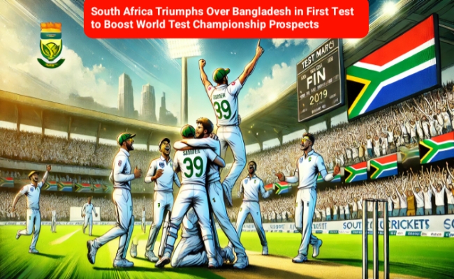 The News House South Africa Triumphs Over Bangladesh in First Test to Boost World Test Championship Prospects