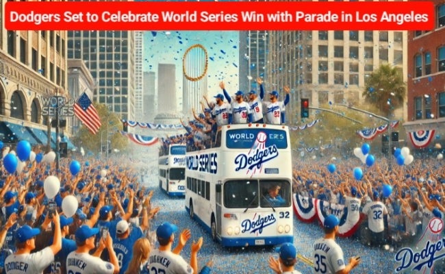 The News House Dodgers Set to Celebrate World Series Win with Parade in Los Angeles"