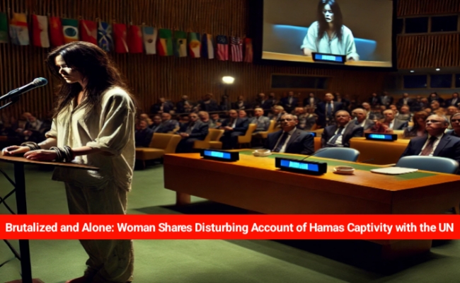 The News House Brutalized and Alone: Woman Shares Disturbing Account of Hamas Captivity with the UN"